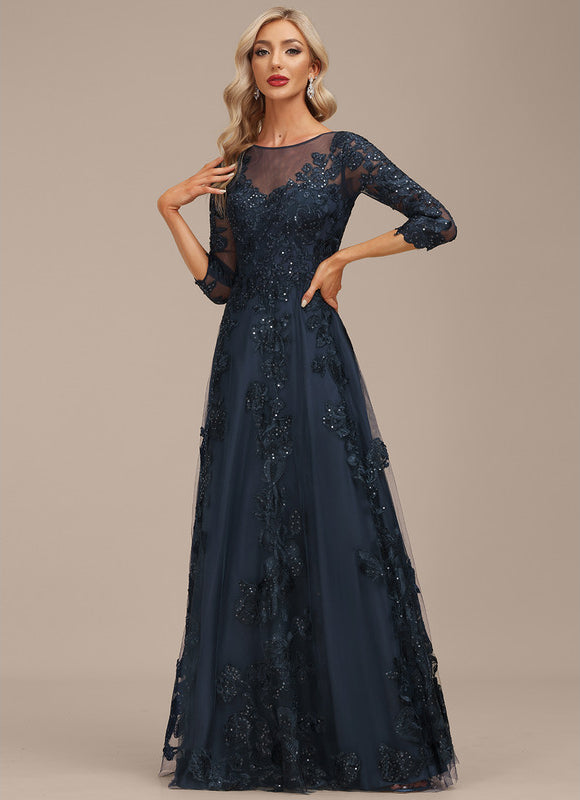 Robe Dentelle Éclat Océanique - gallery 5