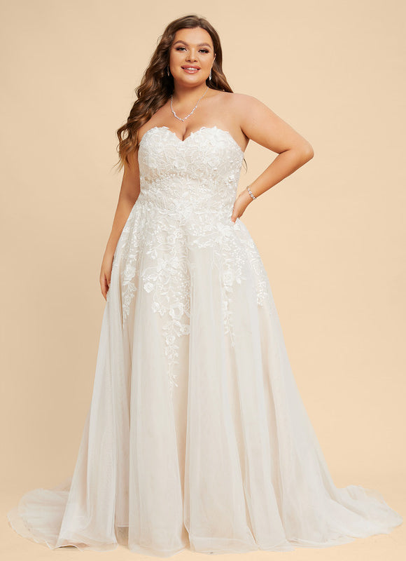 Robe Dentelle Écrue Élégante - gallery 7
