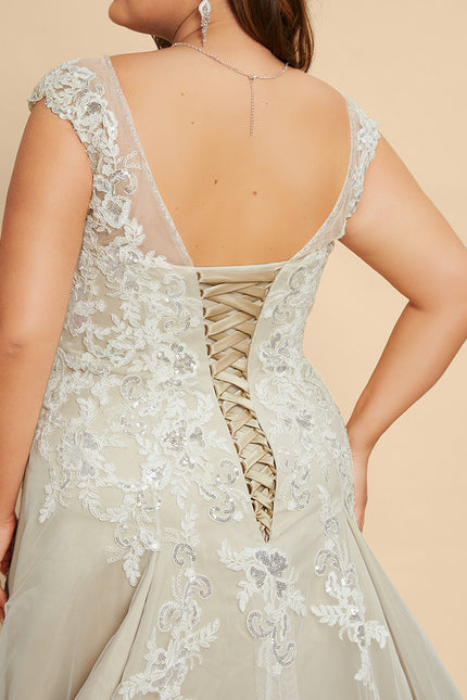 Robe De Mariee Manche Longue Dentelle - gallery 8