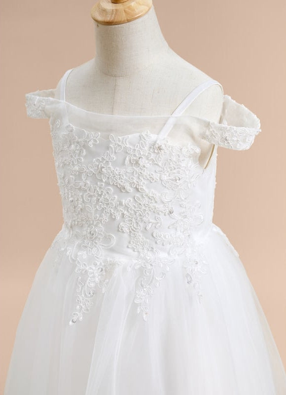 Robe Dentelle Enfant Élégante - gallery 4