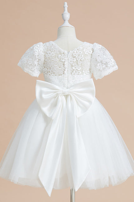 Robe Dentelle Enfant Nuptiale
