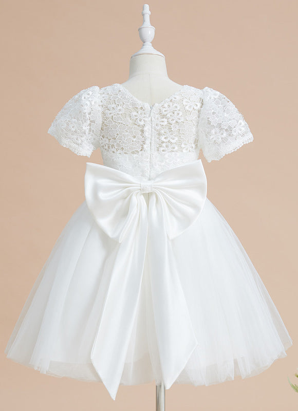 Robe Dentelle Enfant Nuptiale