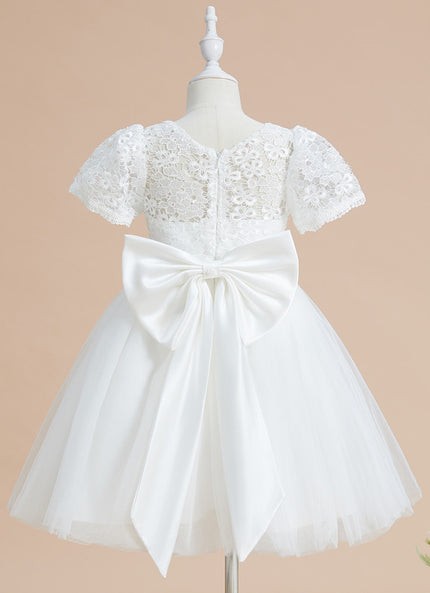 Robe Dentelle Enfant Nuptiale