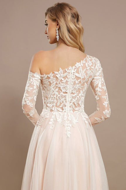 Robe Dentelle Transparente Blanche - gallery 5