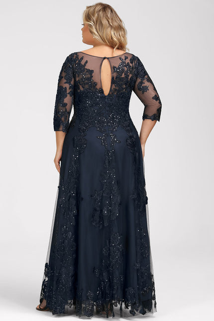 Robe Dentelle Éclat Océanique - gallery 8