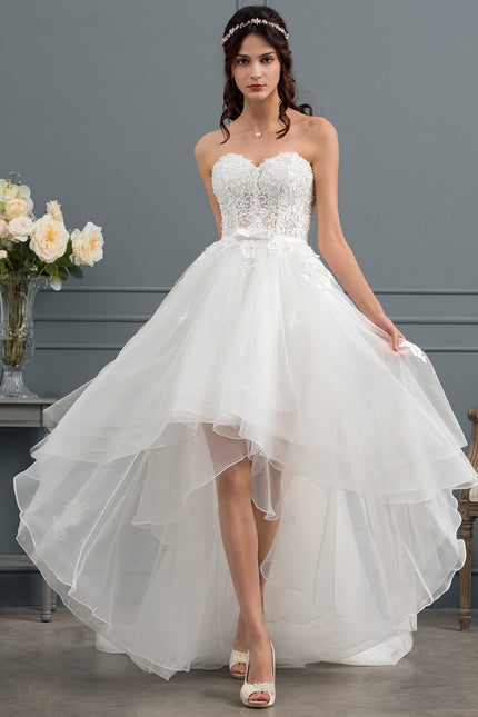 Robe Dentelle Évasée Étoilée - gallery 1