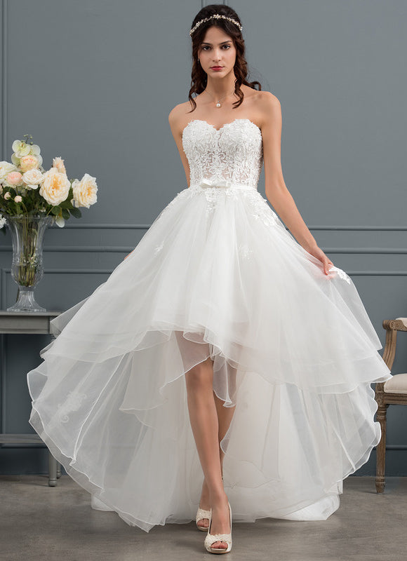 Robe Dentelle Évasée Étoilée - gallery 1