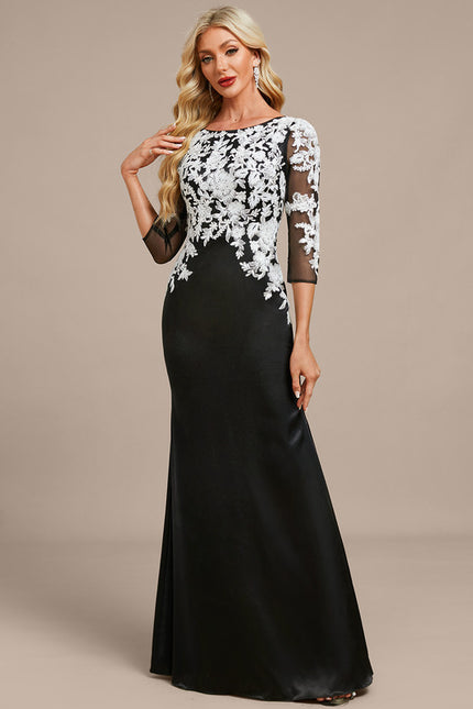 Robe Dentelle Paillettes - gallery 3