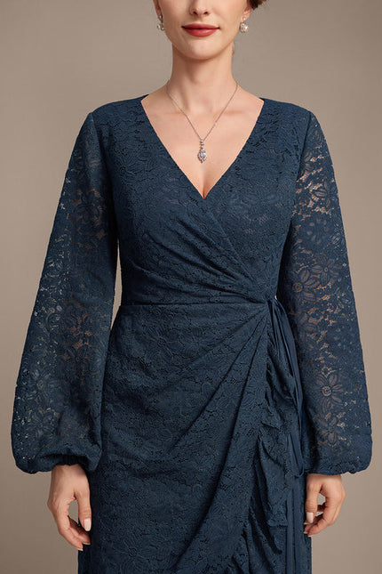 Robe Velours Dentelle - gallery 7