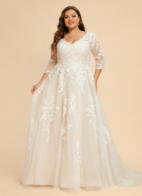 Robe Mariee Bustier Dentelle - gallery 6